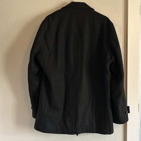 Calvin Klein wool blend pea coat - Picture 3 of 4